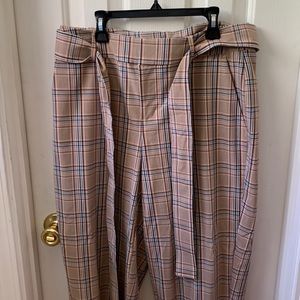 Plaid pants